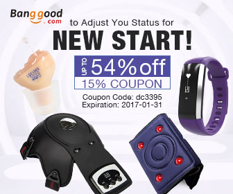 New Year Presents for Parents‘ Health: Up to 54% OFF  from BANGGOOD TECHNOLOGY CO., LIMITED