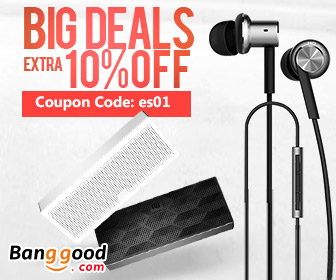 Extra 10% OFF for Top Earphone and Speaker from BANGGOOD TECHNOLOGY CO., LIMITED