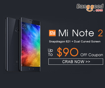 Up to $90 OFF Super Presale for Xiaomi Note 2 5.7 inch Dual Curved Screen from BANGGOOD TECHNOLOGY CO., LIMITED