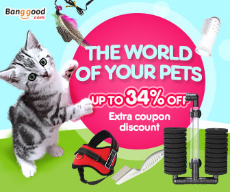 6% OFF The World of Pets from HongKong BangGood network Ltd.