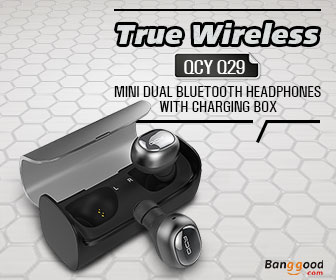 40% OFF for QCY Q29 Mini Wireless Bluetooth Earphone With Charging Box from BANGGOOD TECHNOLOGY CO., LIMITED