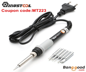 Extra 20% OFF Mustool® MT223 Electric Soldering Iron Welding Rework Repair Tool from BANGGOOD TECHNOLOGY CO., LIMITED