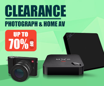 Extra 20% OFF for Photograghy & TV Box Clearance from BANGGOOD TECHNOLOGY CO., LIMITED
