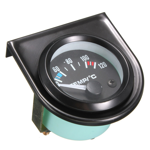 52 mm 2"CAR UNIVERSAL CHROME Dial Water Meter Temperature Pointer 40-120? M616 