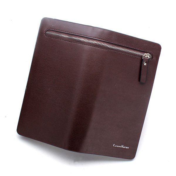 curewe kerien pu leather long purse card holders