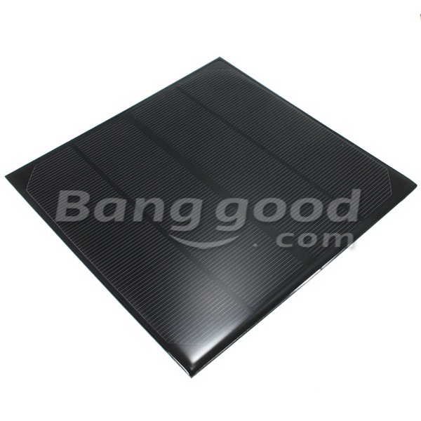 6V 4.5W 520mAh Monocrystalline Mini Epoxy Solar Panel Photovoltaic Panel 15