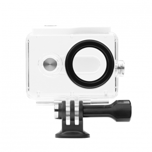 Original Waterproof Diving Back Up Case 40M for Xiaomi Yi Sports Camera New Version White