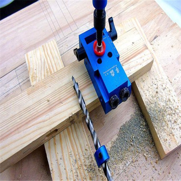Woodworking Tool Kreg Style Pocket Hole Jig Woodwork Guide Repair Carpenter Kit System