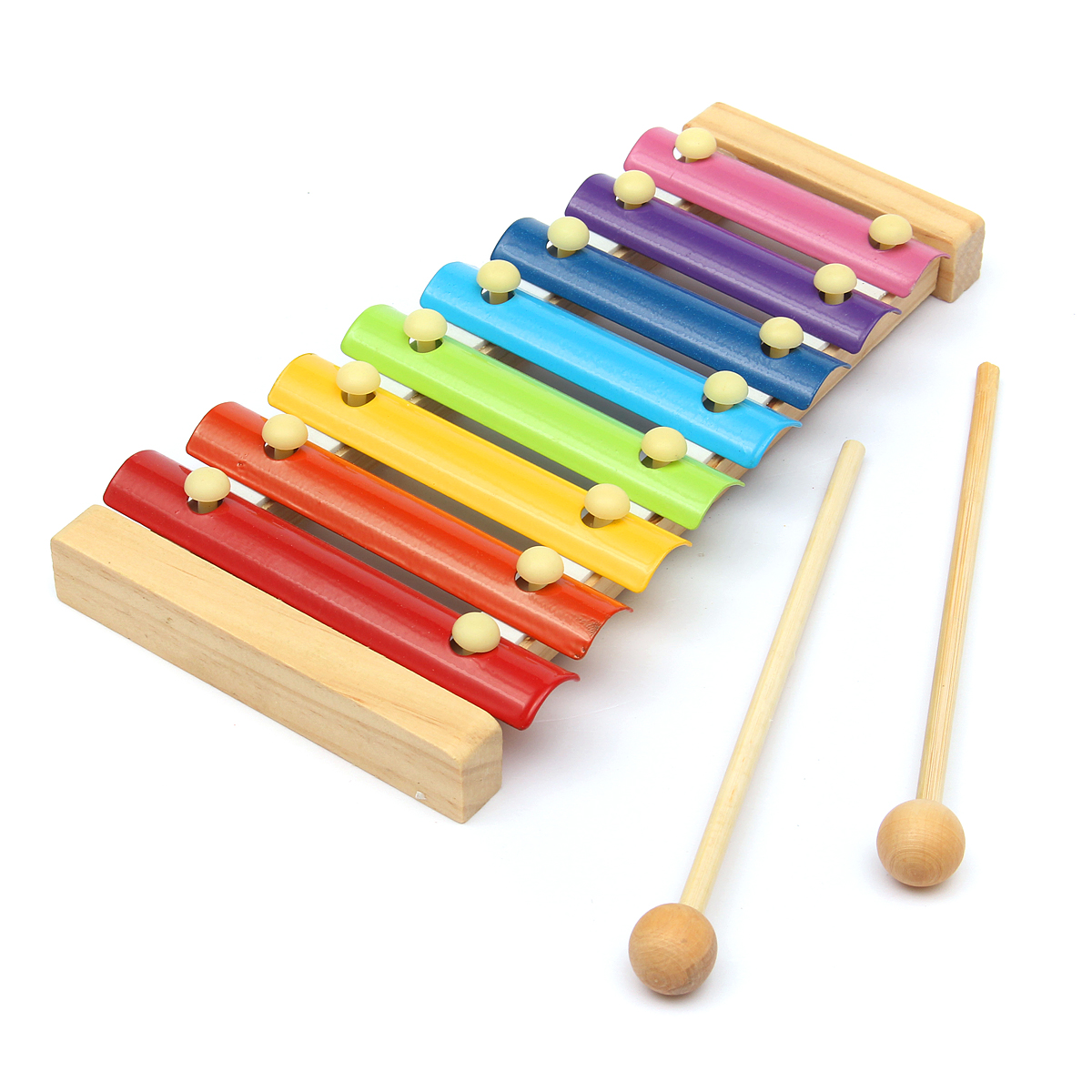 Kids Toys 8 Notes Musical Xylophone Piano Wooden Instrument For