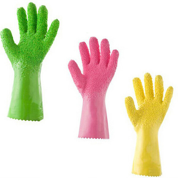 1 Pair Peeling Tomato Gloves Peel Vegetable Fish Scale Gloves Kitchen Tools