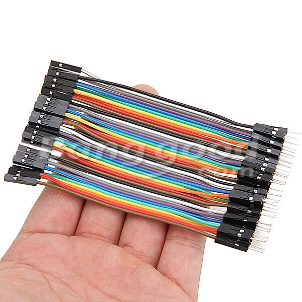 400pcs 10cm Male To Female Jumper Cable Dupont Wire For Arduino 6
