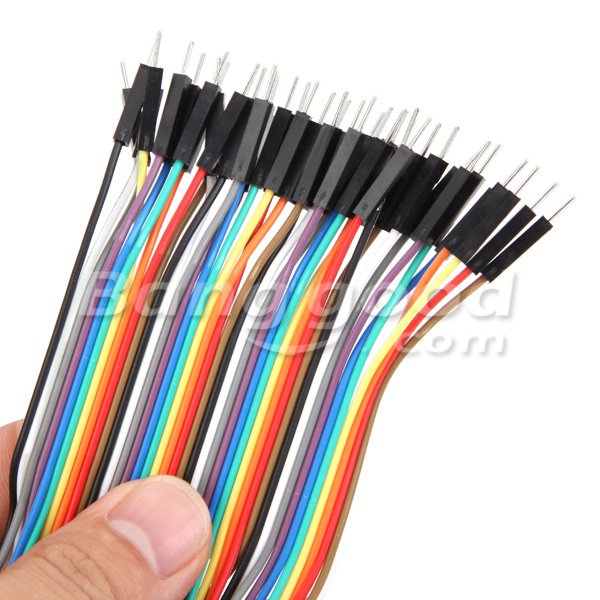200pcs 10cm Male To Male Jumper Cable Dupont Wire For Arduino 8