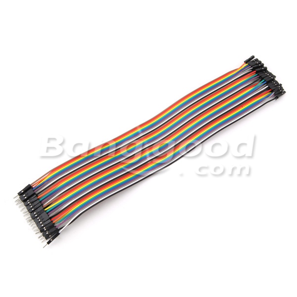 120pcs 30cm Male To Female Jumper Cable Dupont Wire For Arduino 9