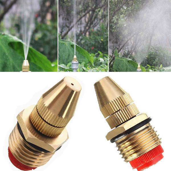 1/2 Inch Brass Adjustable Garden Atomizing Sprinkler