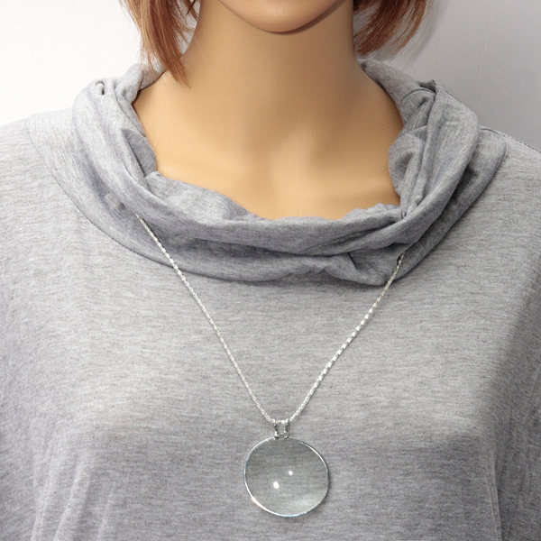 Monocle Glass Necklace