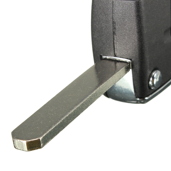Uncut Flip Folding Remote Key Keyless Shell Case For Honda Accord 3 Button+Panic