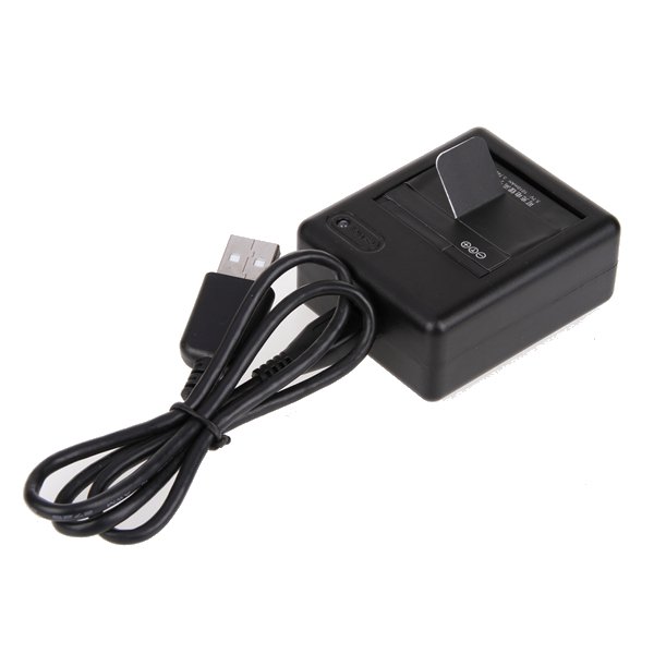 USB Charger Dual Battery Fits for XiaoMi Yi Sports Camera