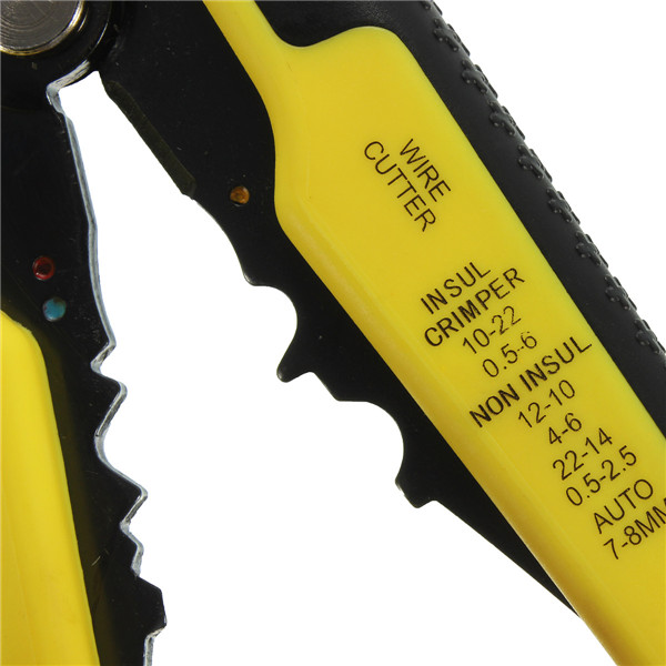 DANIU Multifunctional Automatic Wire Stripper Crimping Pliers Terminal Tool 85