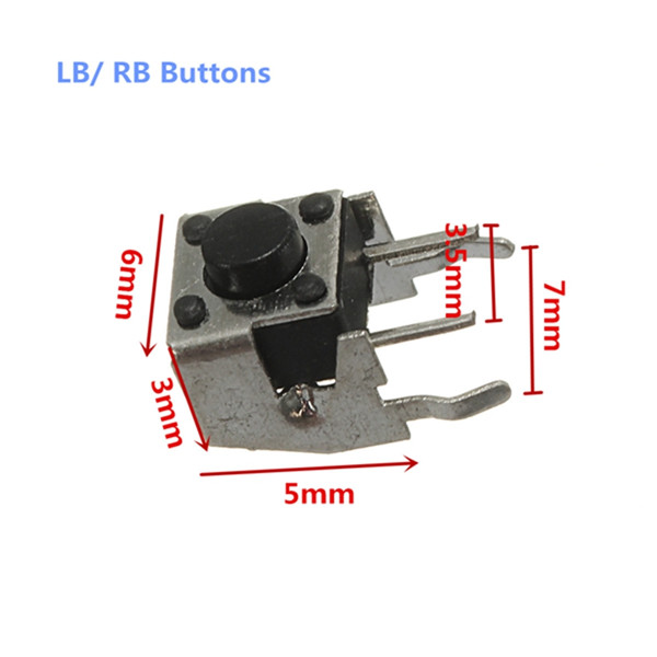 Replacement LB/ RB+ LT/ RT Buttons Set for XBOX360 Wireless Controller 40