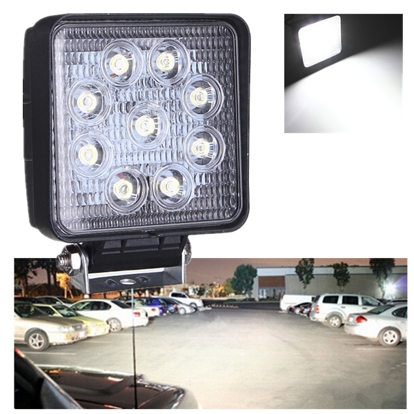 2/4Pcs 6INCH CREE LED WORK LIGHT BAR Flood OFFROAD 4WD SUV ATV CAR LAMP 12V 48W