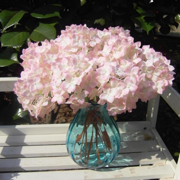 Artificial Flower Hydrangea Silk Bridal Bouquet Party Home Wedding Decor 5Colors
