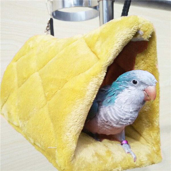 L Size Bird Hamster Hanging Cave Cage Hammock Tent Bed Bunk Parrot Toy