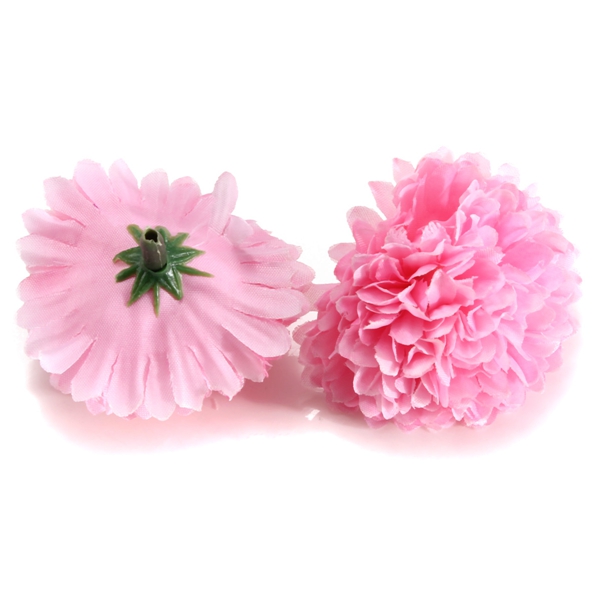10Pcs Artificial Daisy Flower Silk Spherical Heads Bulk Home Party Wedding Decor