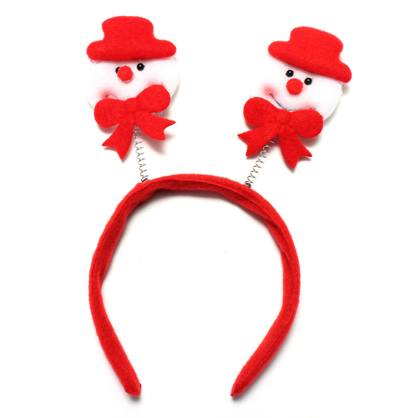 Christmas Santa Snowflakes Headband Hair Band Accessories 