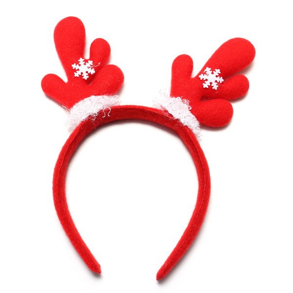 Christmas Santa Snowflakes Headband Hair Band Accessories 