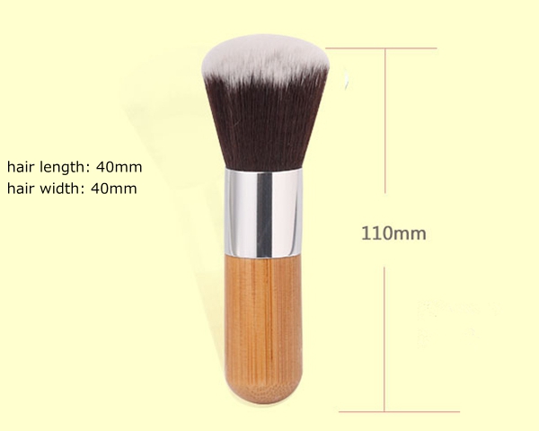 11 Pcs Bamboo Handle Makeup Eyeshadow Blush Concealer Brush Set