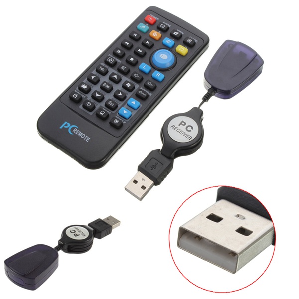 Remote Control for Raspberry Pi USB IR Controller with Mouse Joystick UK SALE Sj 
