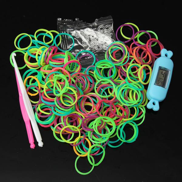 Rubber Loom Band Watch Kit