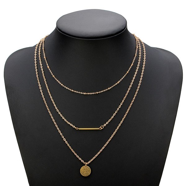 Sequin Multilayer Necklace