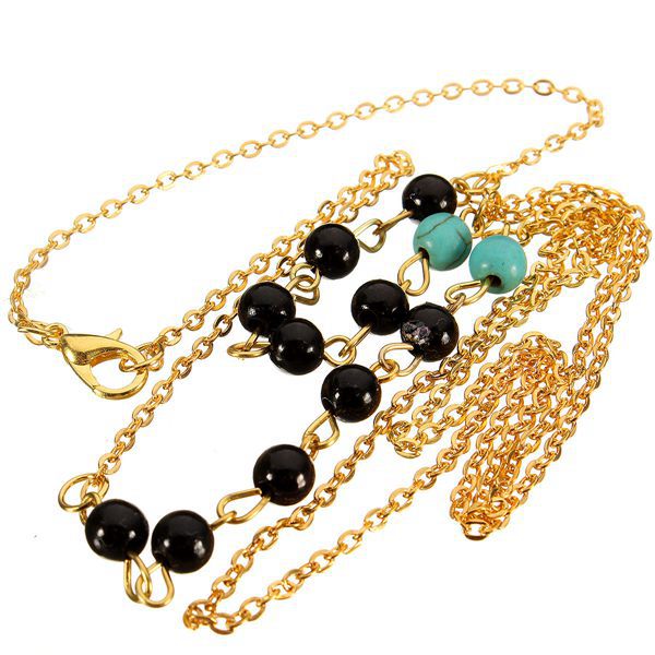 Double Layers Chains Necklace