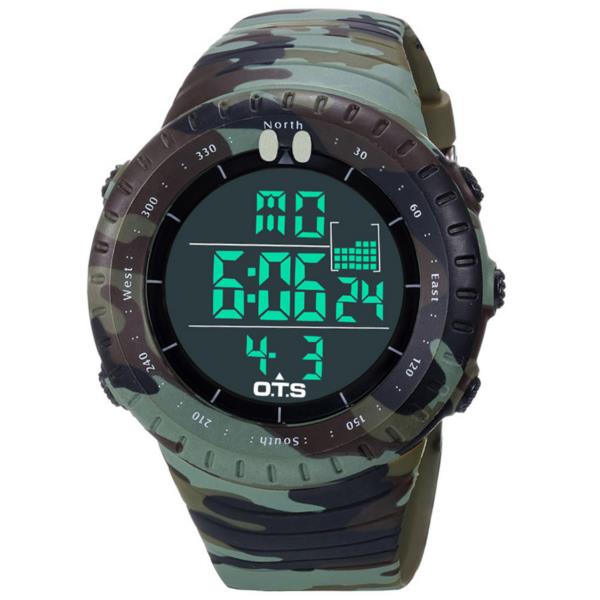 OTS Camouflag Army Style Outdoor Sport 50M Waterproof Watch