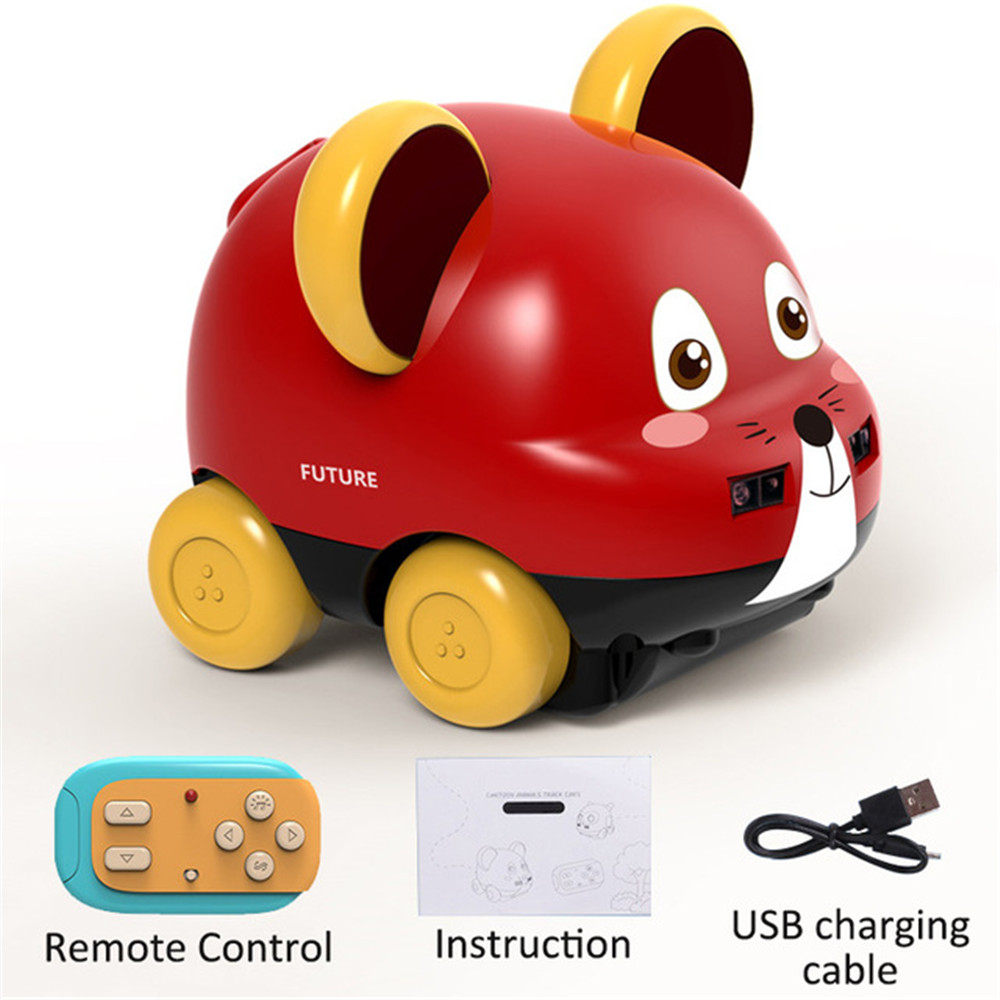 3301 1/24 Manual Control Electric Cartoon Animals RC Car Gesture Sensor Vehicles w/ Light Music RTR Child Gift Toys - Photo: 11