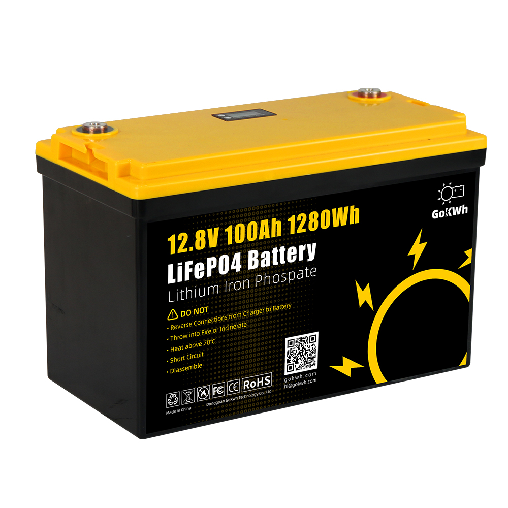 Akumulator Gokwh 12.8V 100AH LiFePO z EU za $245.99 / ~979zł