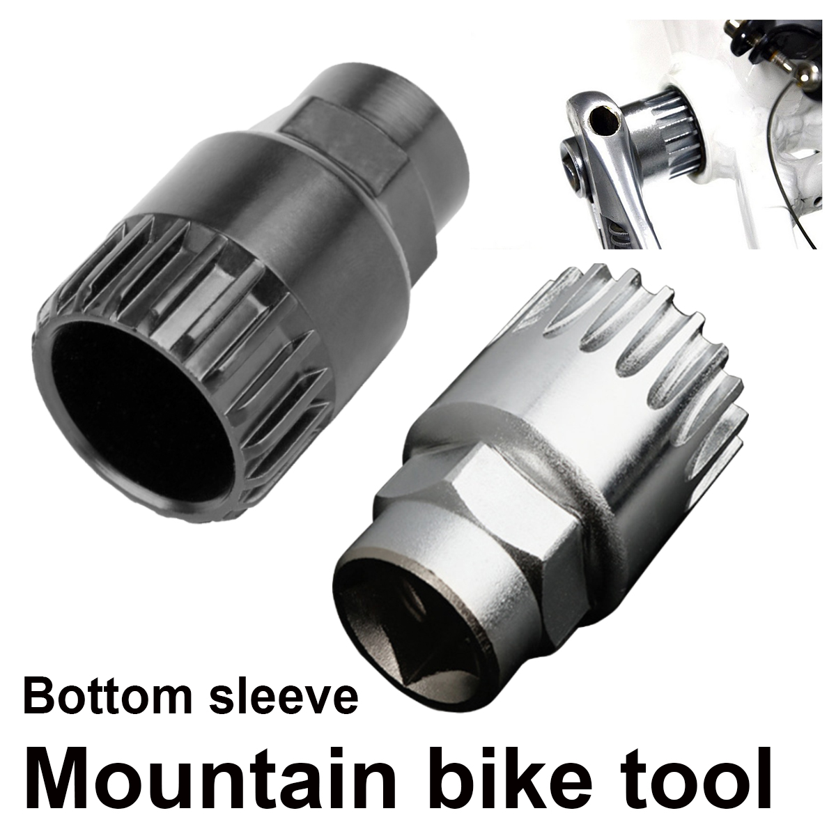 Mountain Bike Repair Tool Bottom Brackets Spindle Remover Bicycle Socket 