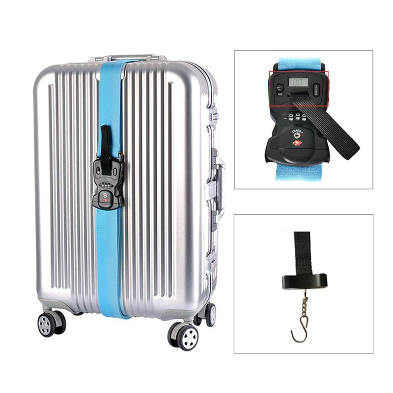 Honana HN-LC01 Travel Luggage Strap Detachable Luggage Scale