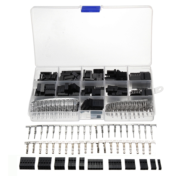Excellway® TC10 620pcs Wire Jumper Pin Connector Housing Kit 