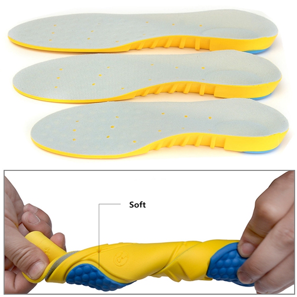 Memory Foam Orthotic Arch Support Insoles Insert Pad Soft Breathable