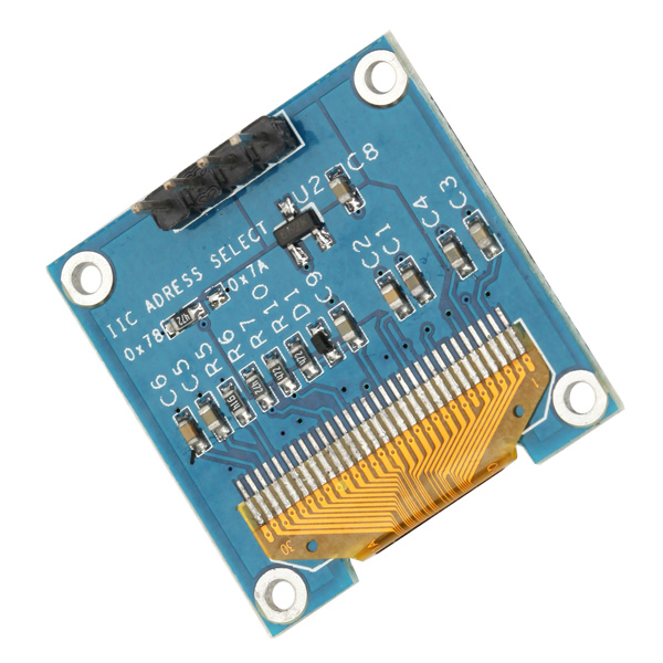 06d2ae45-4668-4089-94fb-e0238bf51870 0.96 Inch 4Pin IIC I2C Blue OLED Display Module For Arduino