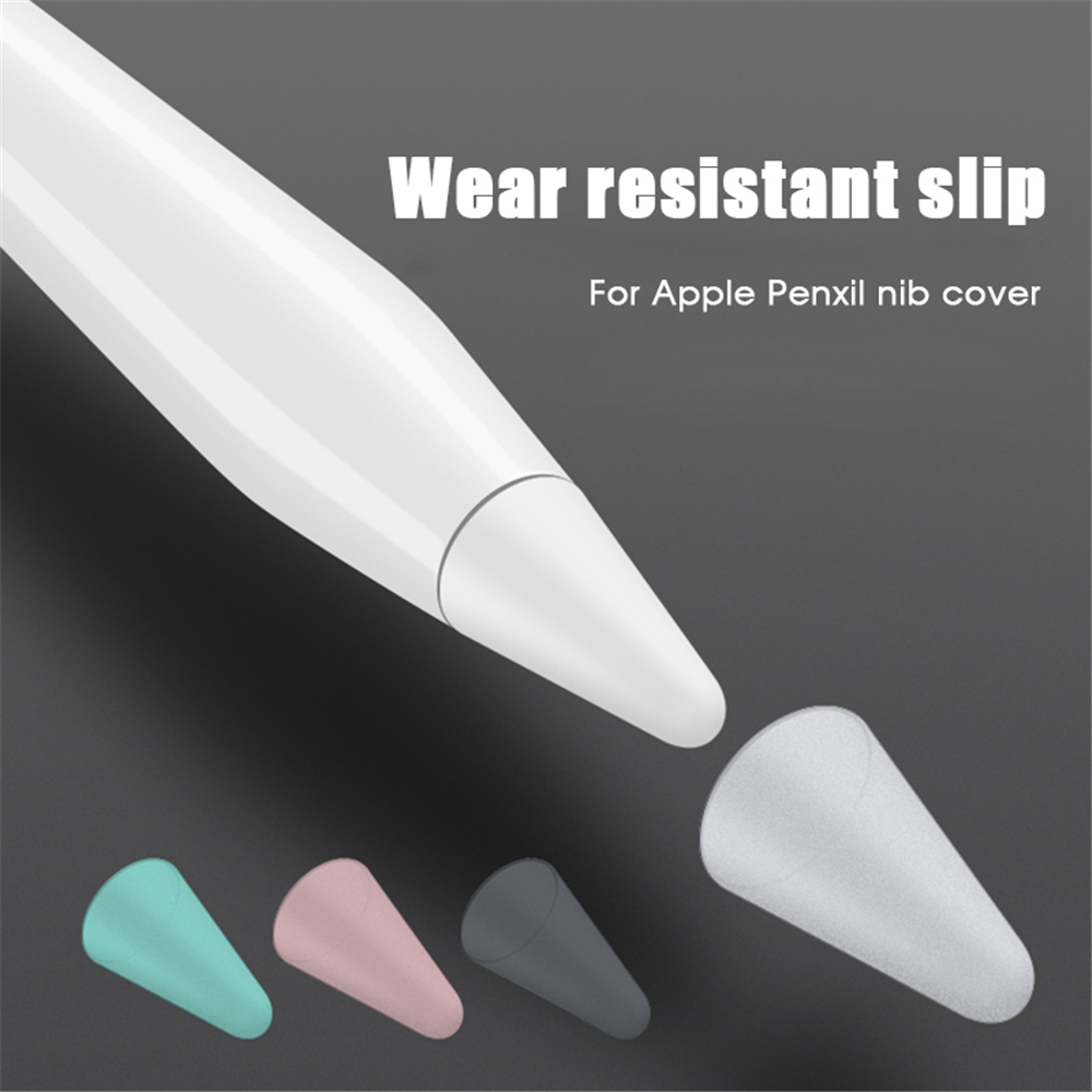 8pcs Silicone Replacement Protective Tip Case Nib Cover Skin for Apple Ipad Pencil 1st 2nd Stylus Touchscreen Pen