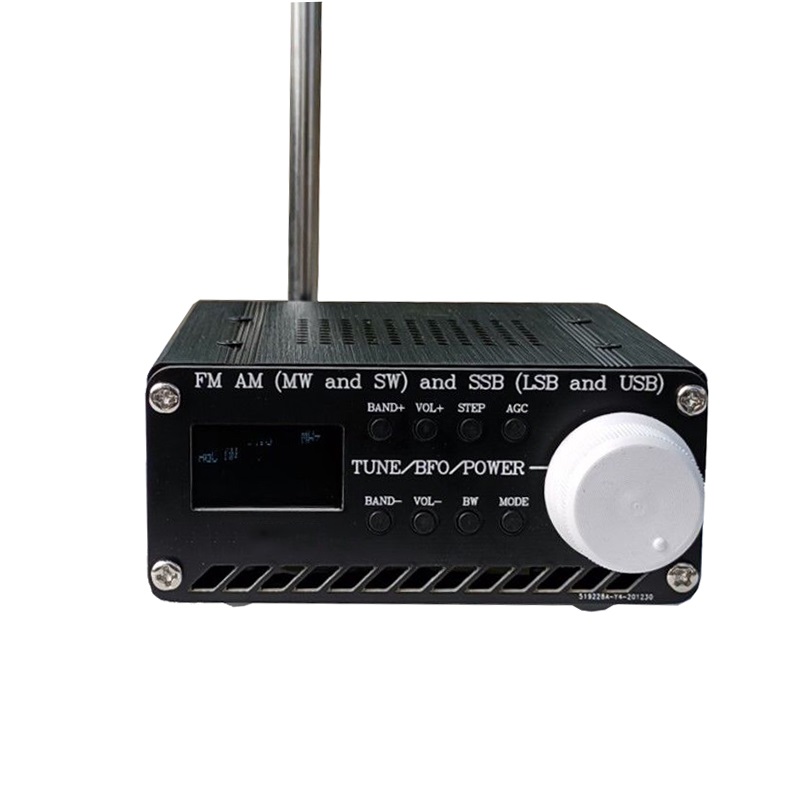 FM AM Antenna with Speaker SI4732 All Band Full Frequency Radio Receiver SSB MW and SW Battery LSB and USB 