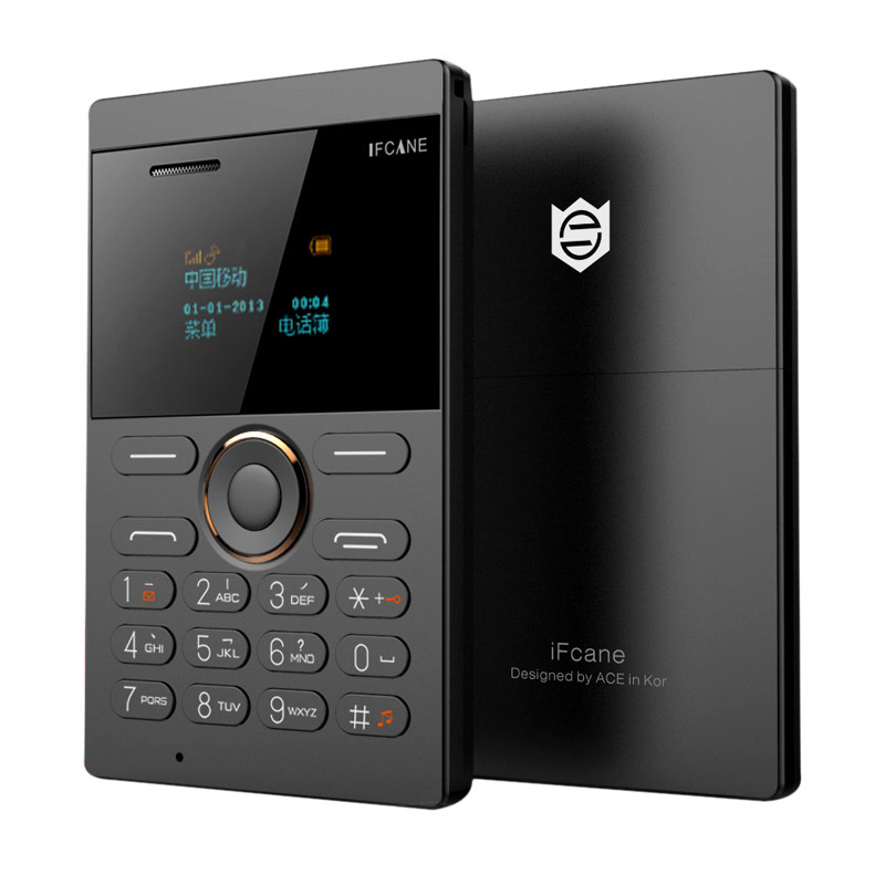 iFcane E1 0.96'' 320mAh  Ultra-thin Mini Card Mobile Phone