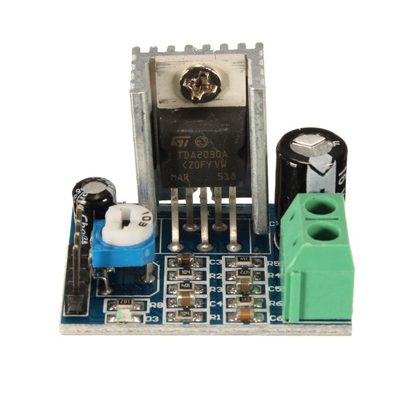 10Pcs Power Supply TDA2030 Audio Amplifier Board Module TDA2030A 6-12V Single 