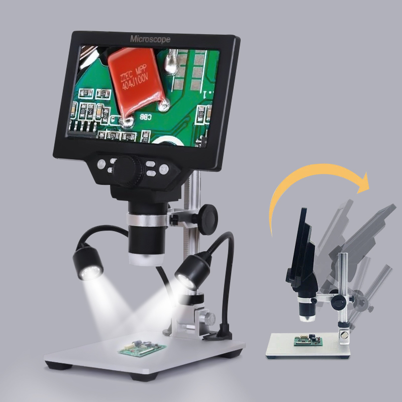 Mikroskop cyfrowy G1200D za $52.99 / ~211zł