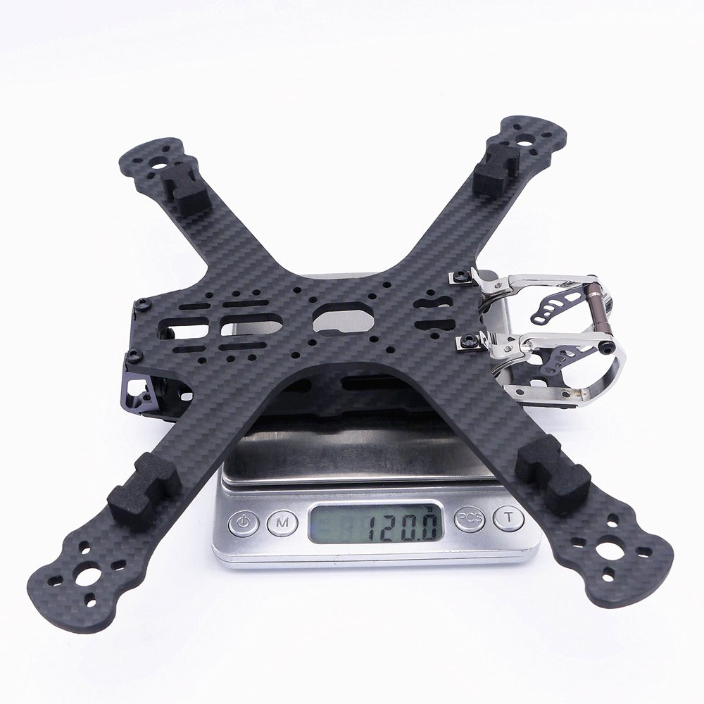 Fonster Badger CC5 236mm 5inch Carbon Fiber Quadcopter Frame Kit 4mm Bottom Plate Kit For FPV Freestyle RC Racing Drone - Photo: 6