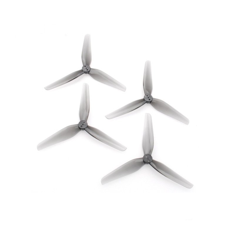 2Pairs HQprop Durable Prop T4X2X3 4Inch 3-Blade Propeller Grey (2CW+2CCW) Poly Carbonate for FPV Racing RC Drone - Photo: 3