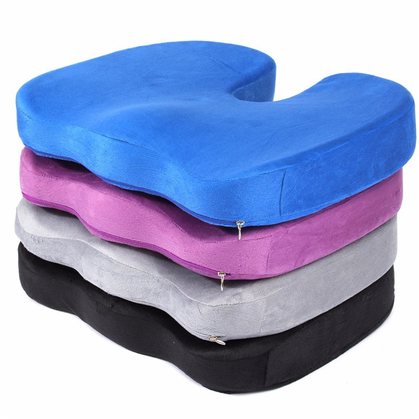 Cushions - Orthopedic Seat Cushion U Shape Memory Foam Buttocks Pain